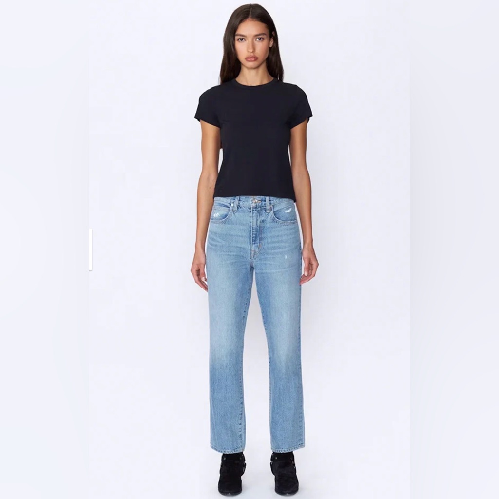 Slvrlake London Ankle Blue Denim Jeans In Silver Springs Size 30